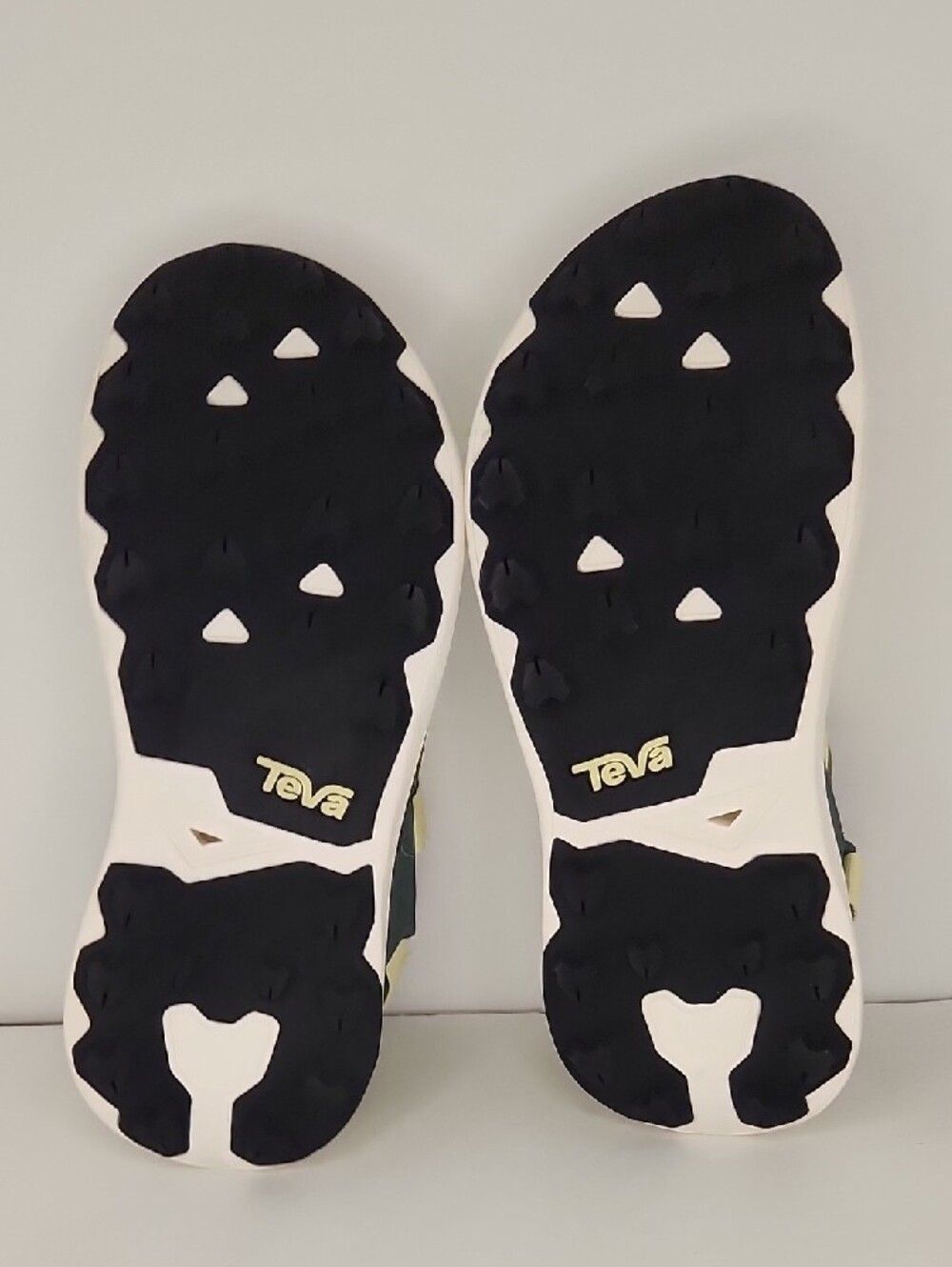 Teva Olive and Pale Yellow Sport Sandals - Picture 7 of 8
